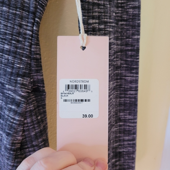 Sun + Shadow Gray Bodysuit NEW Nordstroms - Picture 4 of 4